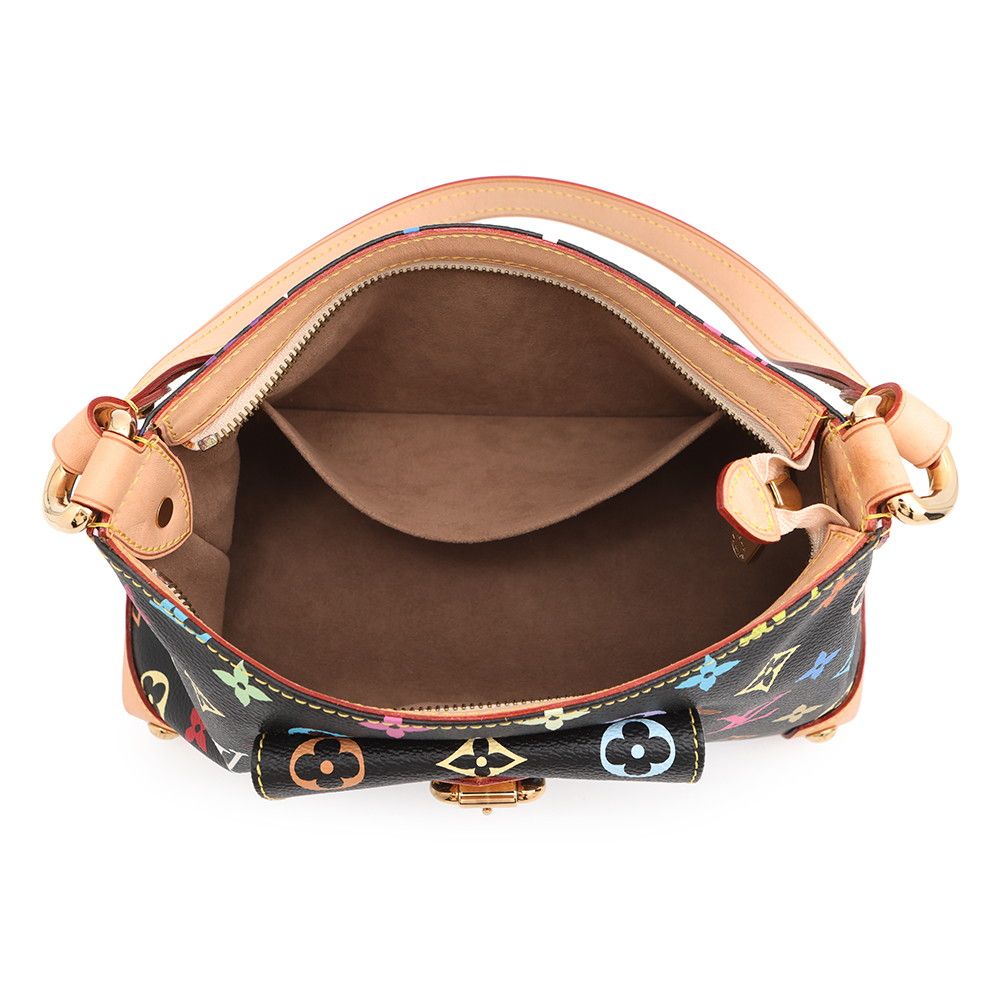 Louis Vuitton Shoulder Bag Monogram Multicolor Eliza Black — view 5