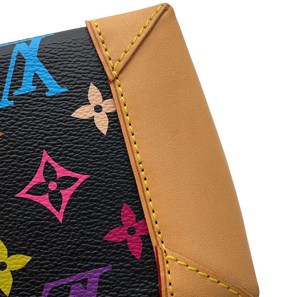 Louis Vuitton Shoulder Bag Monogram Multicolor Eliza Black — view 7