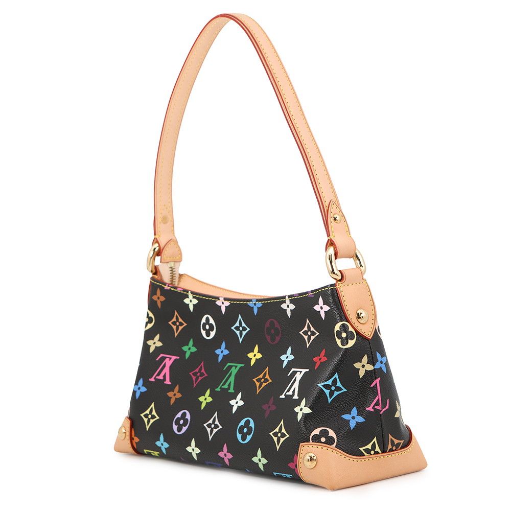 Louis Vuitton Shoulder Bag Monogram Multicolor Eliza Black — view 2