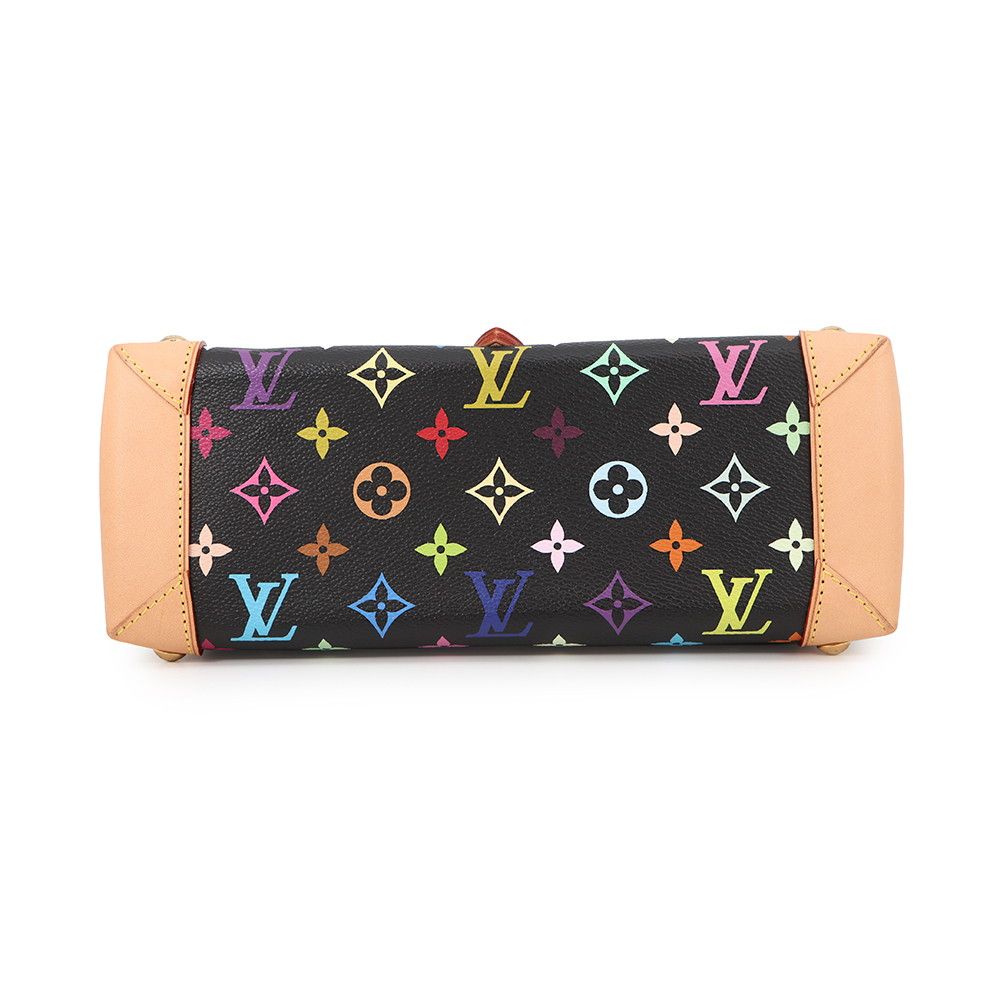 Louis Vuitton Shoulder Bag Monogram Multicolor Eliza Black — view 3
