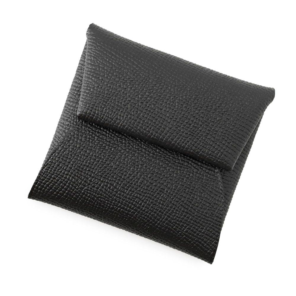 Hermes Coin Case Bastia Black Epsom