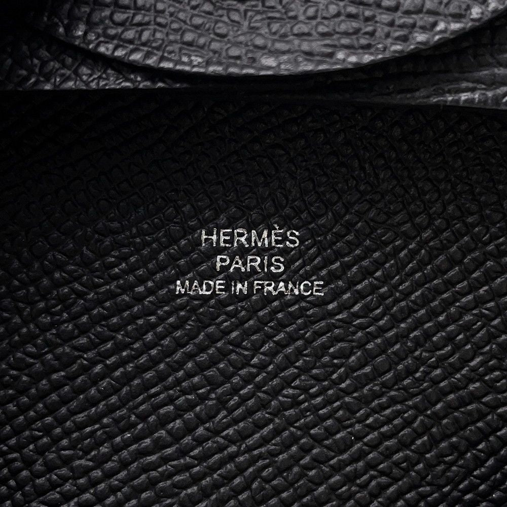 Hermes Coin Case Bastia Black Epsom — view 6