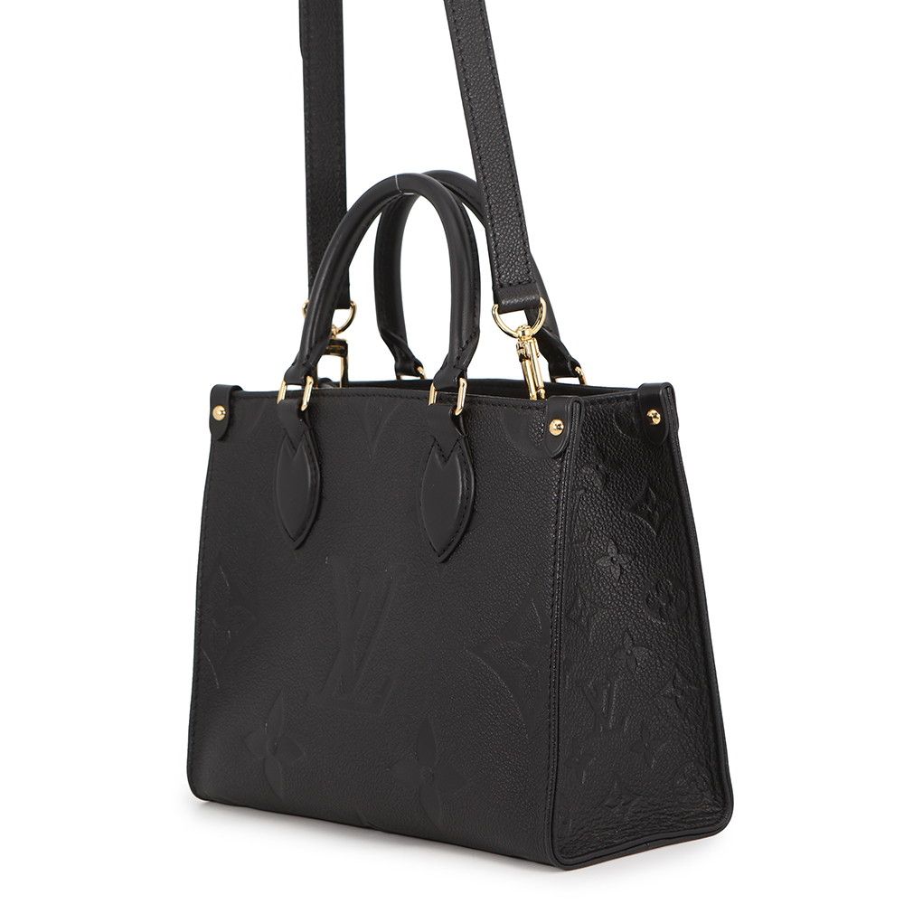 Louis Vuitton Handbag Monogram Empreinte On The Go PM Black 2-Way — view 2
