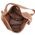Prada Shoulder Bag Vitello Daino Gray Leather — view 5