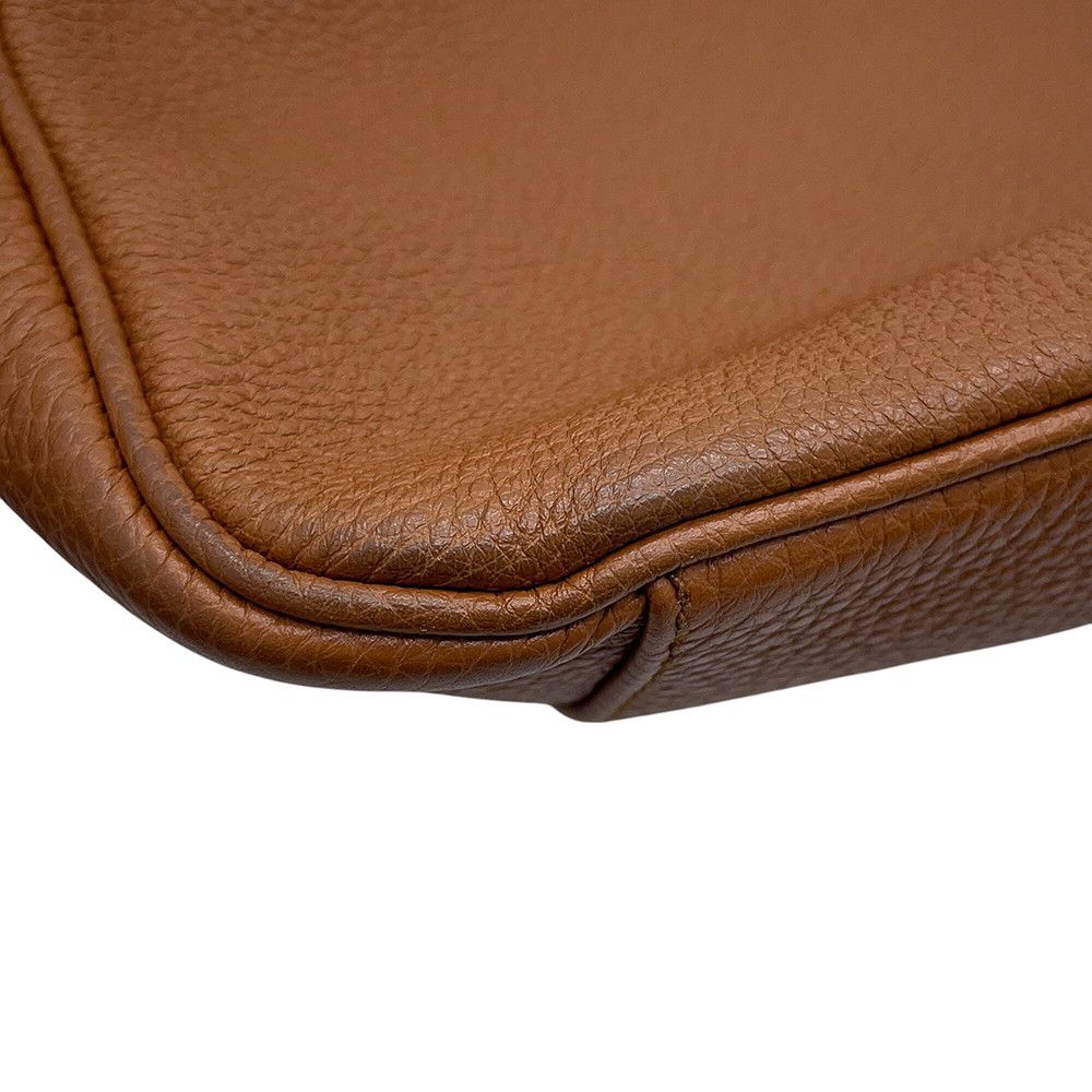 Prada Shoulder Bag Vitello Daino Gray Leather — view 7