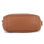 Prada Shoulder Bag Vitello Daino Gray Leather — view 3