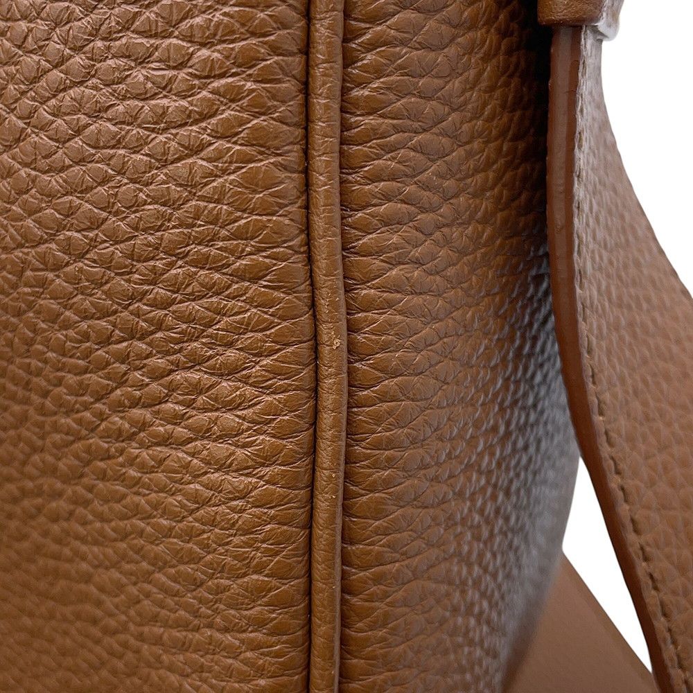 Prada Shoulder Bag Vitello Daino Gray Leather — view 6