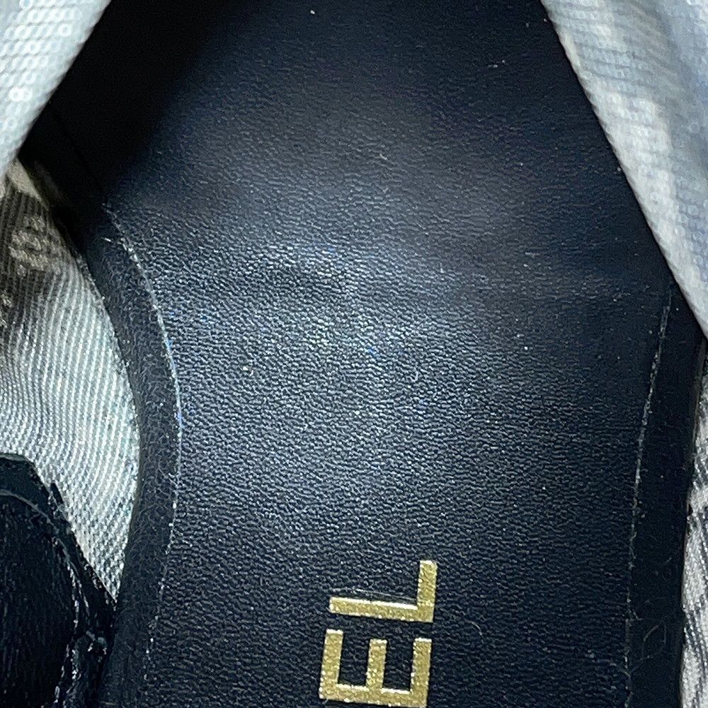 Chanel Short Boots CC Logo Embroidery Grosgrain 37 1 2C Shoes Black — view 8
