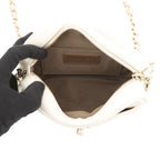 Chanel Chain Shoulder Bag Quilted CC Logo Leather — view 5