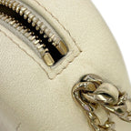 Chanel Chain Shoulder Bag Quilted CC Logo Leather — view 9