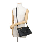 Louis Vuitton Monogram Empreinte Tote BB 2-Way Shoulder Bag Black — view 5