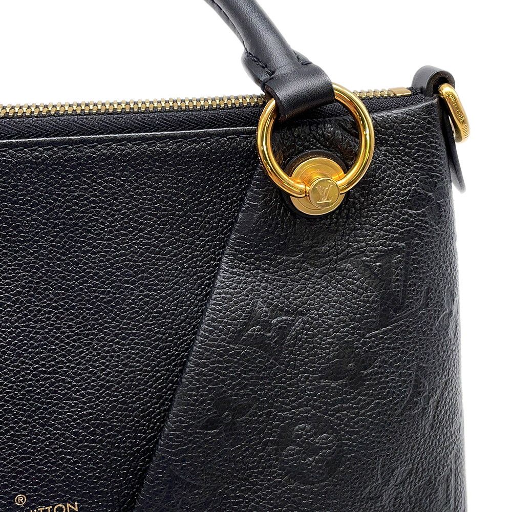 Louis Vuitton Monogram Empreinte Tote BB 2-Way Shoulder Bag Black — view 8
