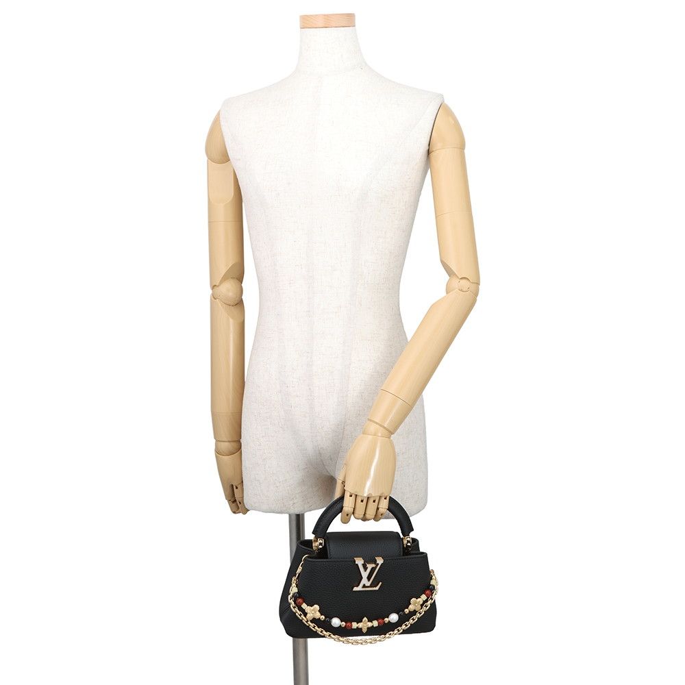 Louis Vuitton Handbag Taurillon Leather Capucines East West Mini 2-Way Shoulder — view 4