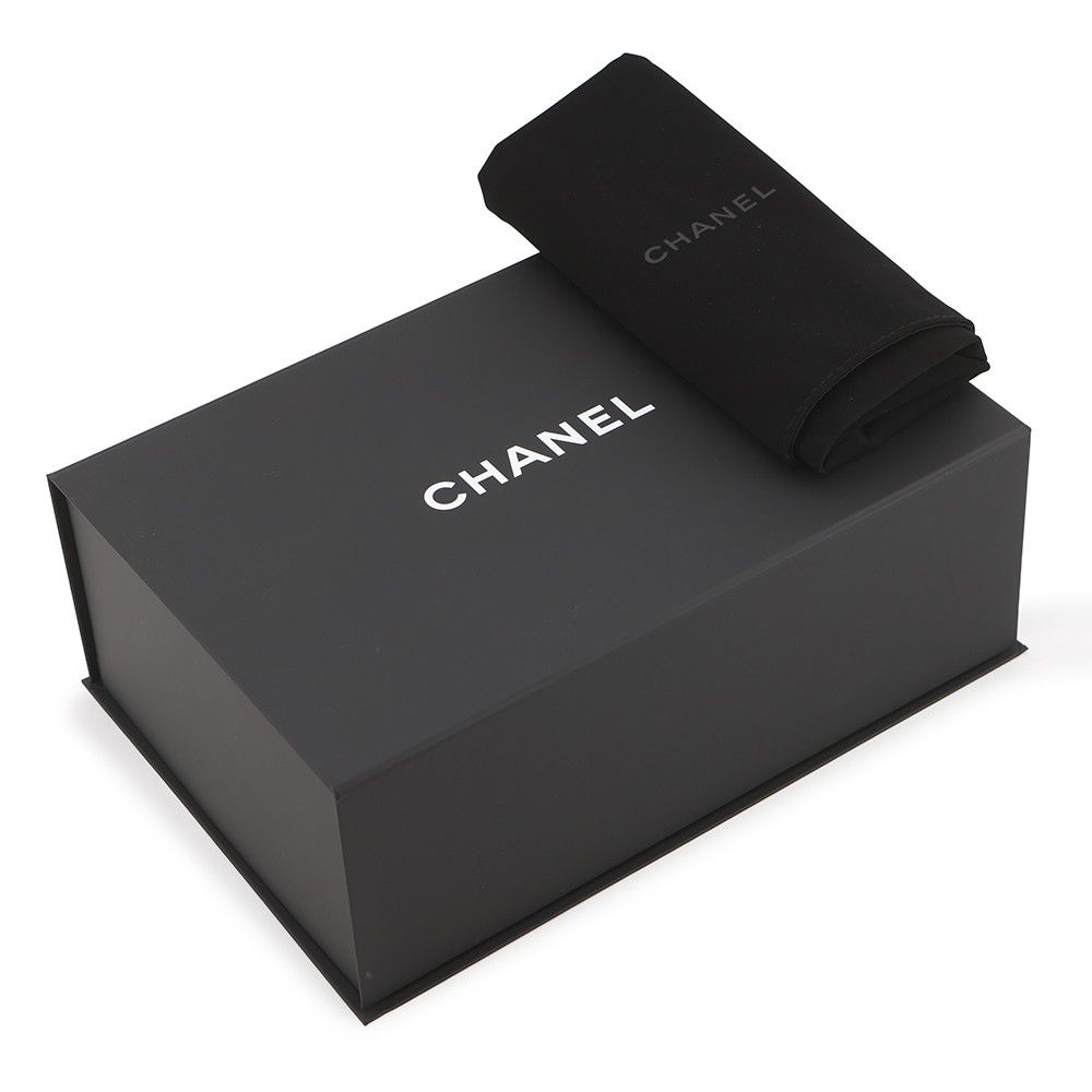 Chanel Chain Shoulder Bag Quilted CC Logo Denim 2-Way — view 9