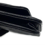 Chanel Chain Wallet Classic Quilted CC Logo Caviar Leather Black Shoulder — view 9