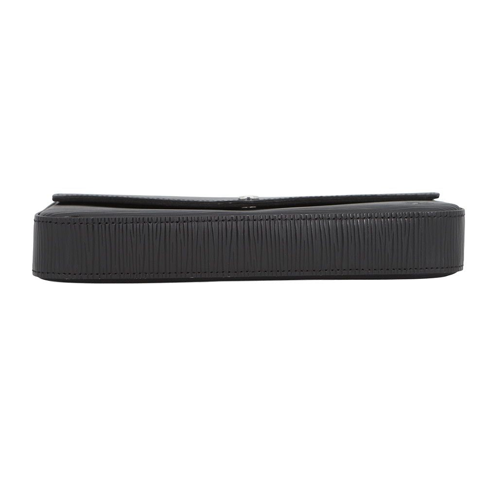 Louis Vuitton Chain Wallet Epi Pochette Felicity Black Shoulder — view 3