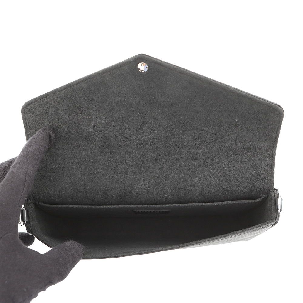 Louis Vuitton Chain Wallet Epi Pochette Felicity Black Shoulder — view 6