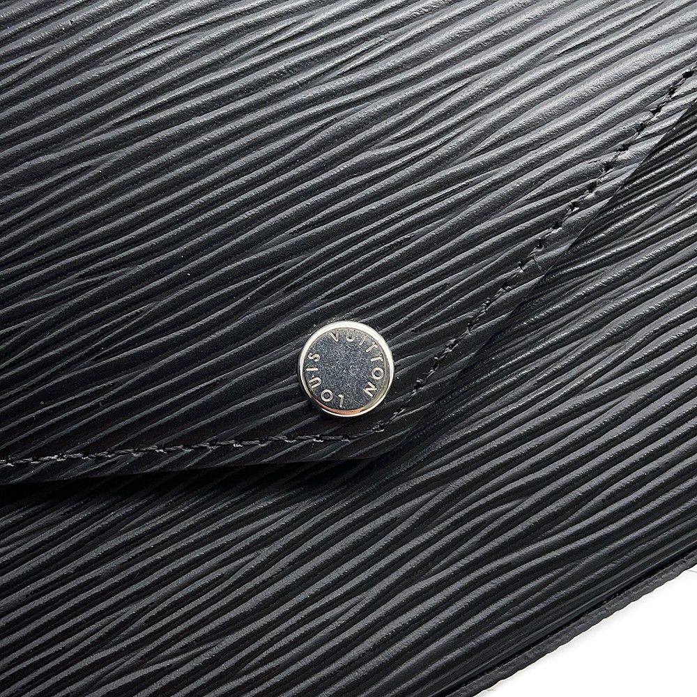Louis Vuitton Chain Wallet Epi Pochette Felicity Black Shoulder — view 7