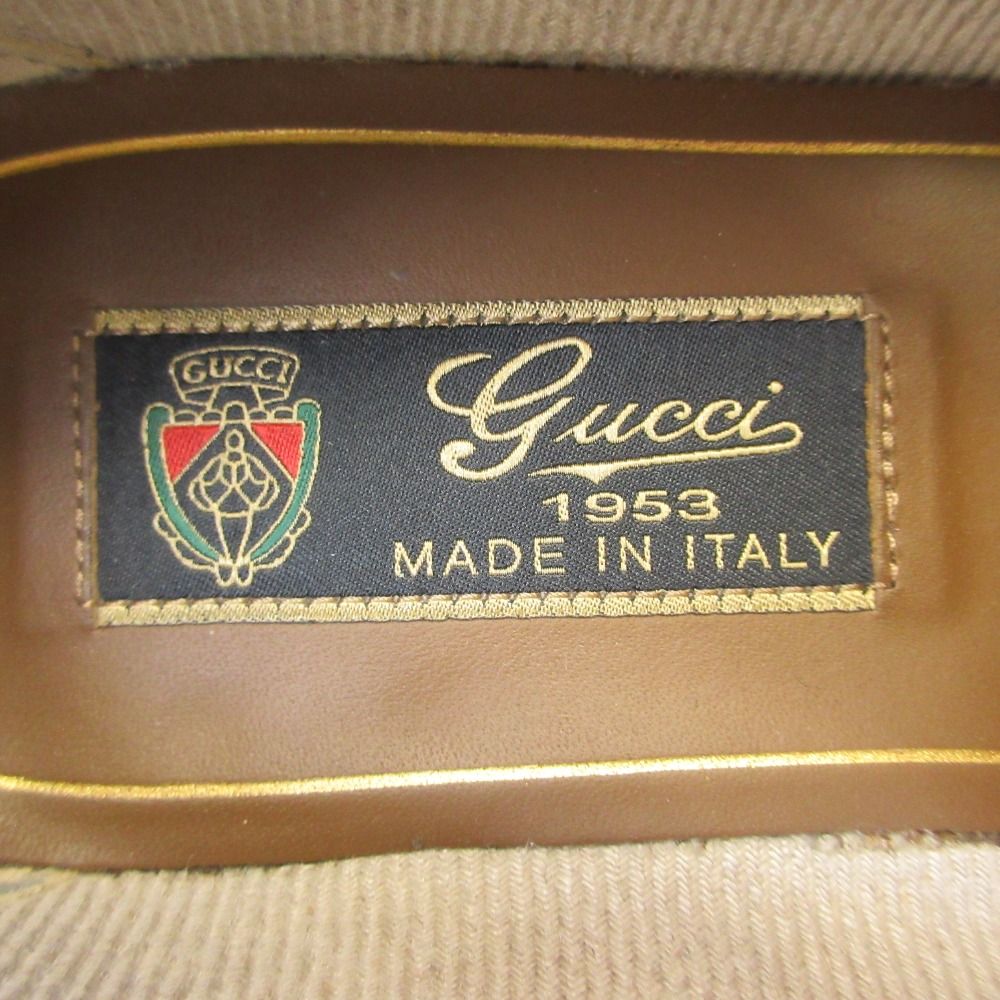 Gucci Leather Bit Loafers 36.5 Black — view 6