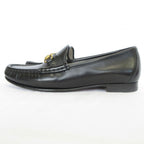 Gucci Leather Bit Loafers 36.5 Black — view 2