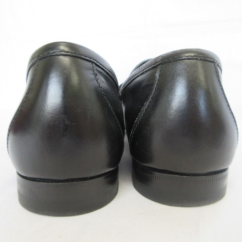 Gucci Leather Bit Loafers 36.5 Black — view 3