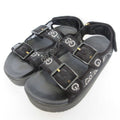 Gucci GG Crystal Mesh Sandals 37 Black