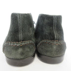 Hermes Suede Leather Chukka Boots 42.5 Green — view 3