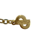 Dior Vintage Logo Chain Pendant Gold Plated — view 6