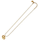 Dior Vintage CD Logo Necklace Earrings Set Gold Plated — view 5
