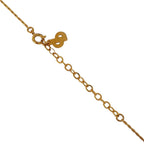 Dior Vintage CD Logo Necklace Earrings Set Gold Plated — view 6