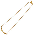 Dior Vintage Rhinestone Chain Necklace Gold Plated — view 5