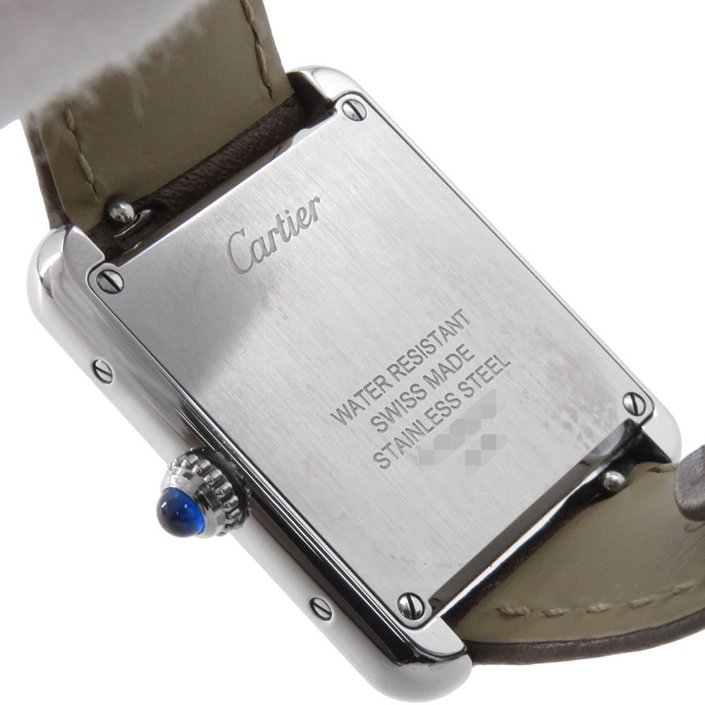 Cartier Tank Solo SM Watch Silver Dial Quartz — view 8