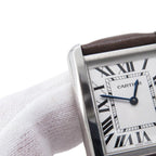 Cartier Tank Solo SM Watch Silver Dial Quartz — view 5