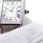 Cartier Tank Solo SM Watch Silver Dial Quartz — view 6