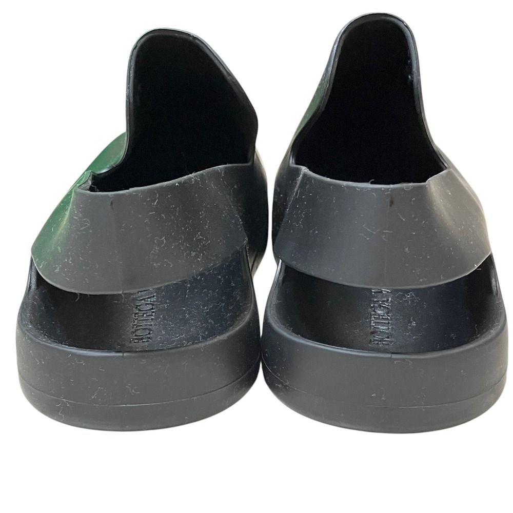Bottega Veneta Paddle Sling Back Rubber Sandals 36 Black — view 3