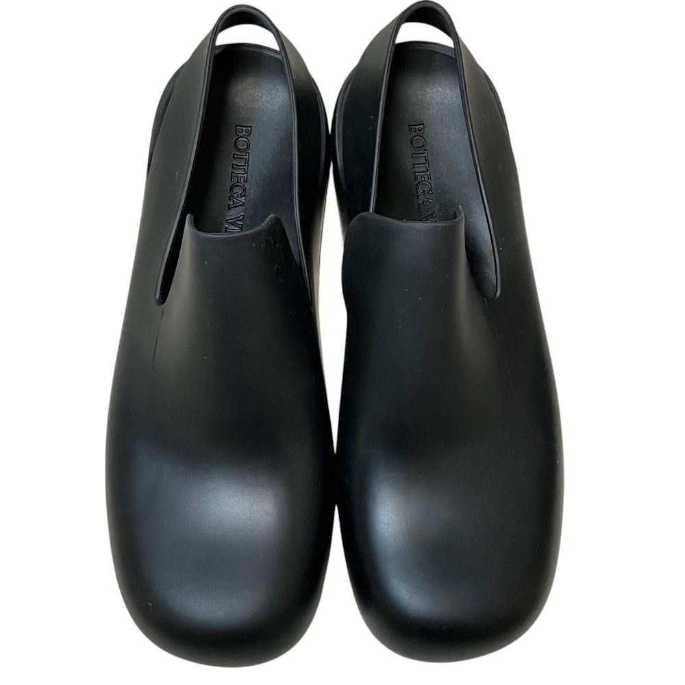 Bottega Veneta Paddle Sling Back Rubber Sandals 36 Black — view 5