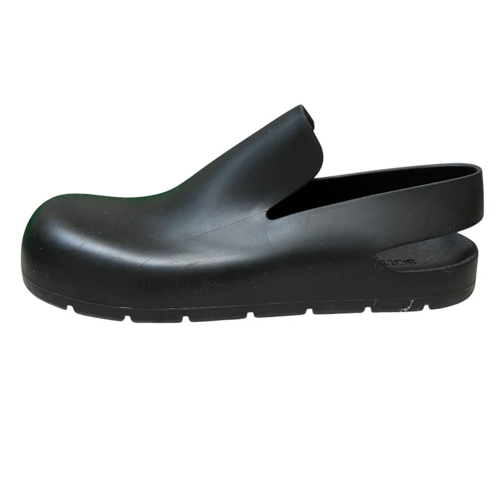 Bottega Veneta Paddle Sling Back Rubber Sandals 36 Black — view 2