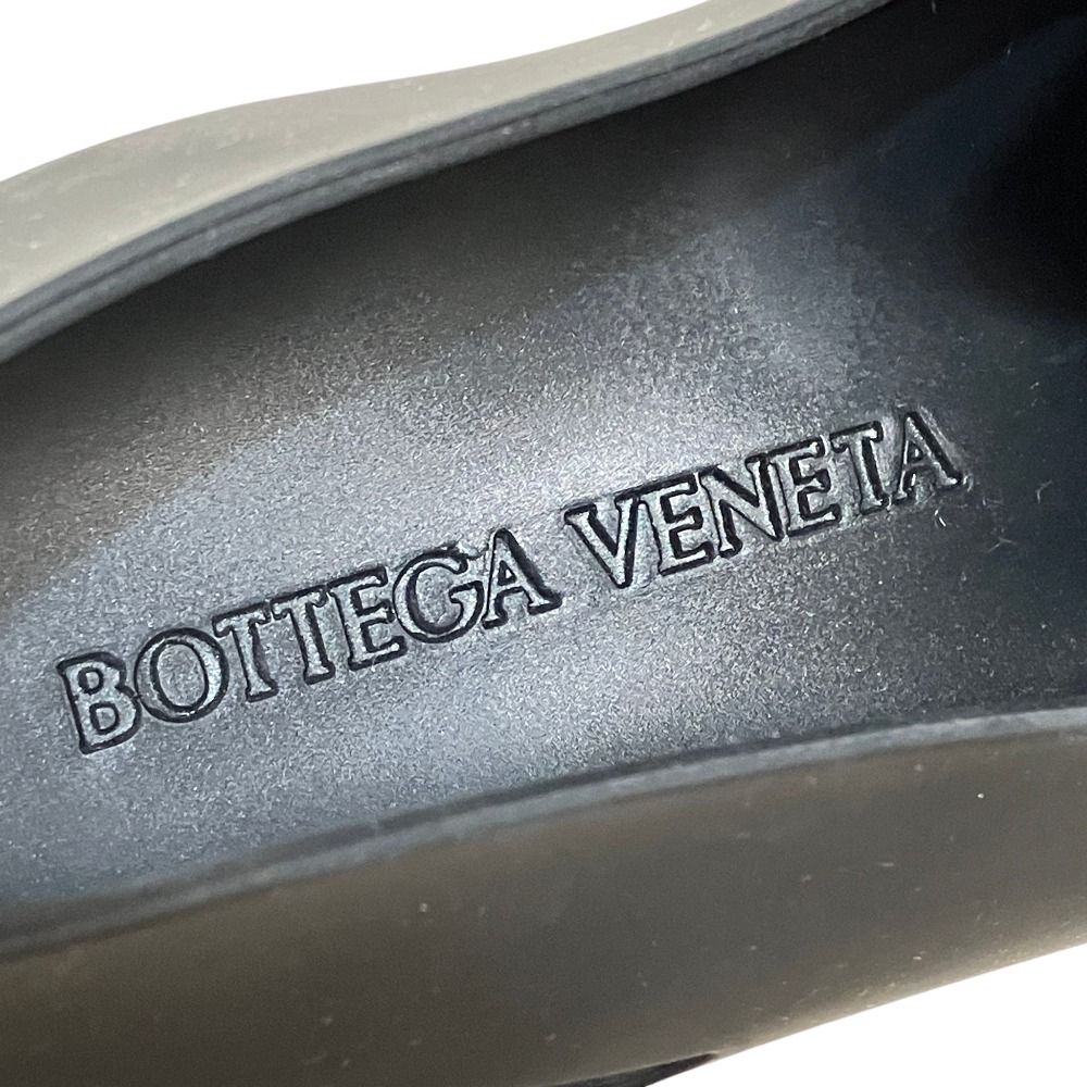 Bottega Veneta Paddle Sling Back Rubber Sandals 36 Black — view 8
