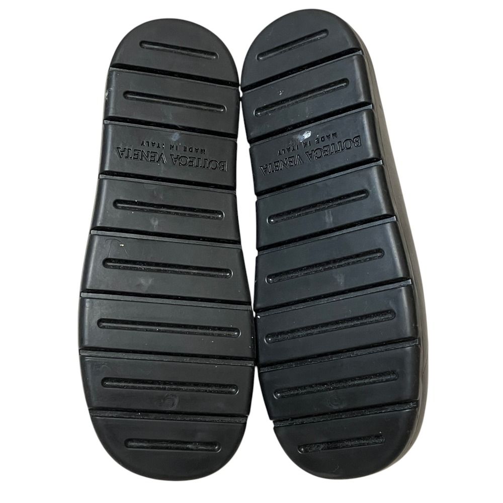 Bottega Veneta Paddle Sling Back Rubber Sandals 36 Black — view 4