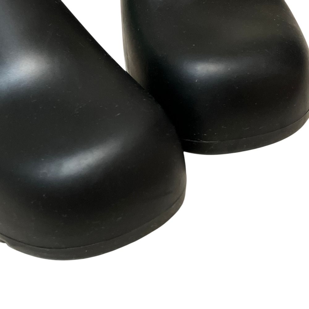 Bottega Veneta Paddle Sling Back Rubber Sandals 36 Black — view 6