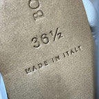 Bottega Veneta Leather Strap Sandals 36.5 White — view 9