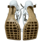 Bottega Veneta Leather Strap Sandals 36.5 White — view 4