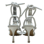 Bottega Veneta Leather Strap Sandals 36.5 White — view 3