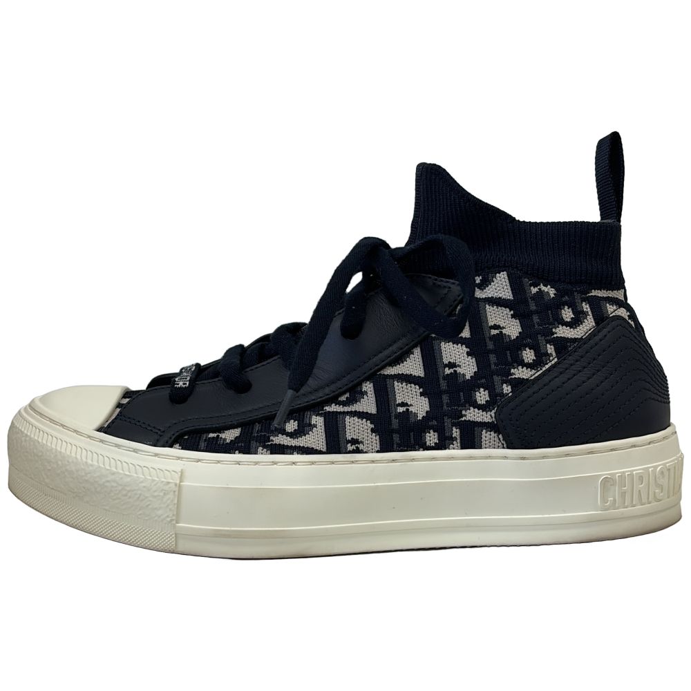 Dior Walk'n' Oblique Sneakers 35.5 Navy White — view 2