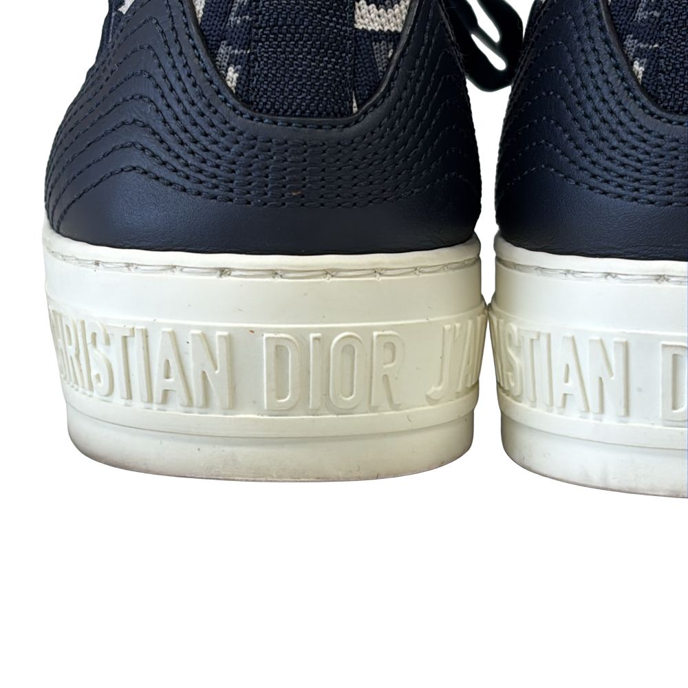 Dior Walk'n' Oblique Sneakers 35.5 Navy White — view 8