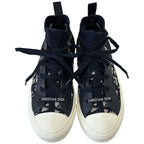 Dior Walk'n' Oblique Sneakers 35.5 Navy White — view 4