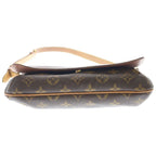 Louis Vuitton Monogram Musette Tango Shoulder Bag Brown Leather Gold — view 4