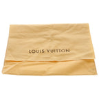 Louis Vuitton Damier Azur Neverfull PM Tote Ivory Brown Leather Gold — view 9