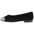 Chanel CC Logo Flat Shoes Black