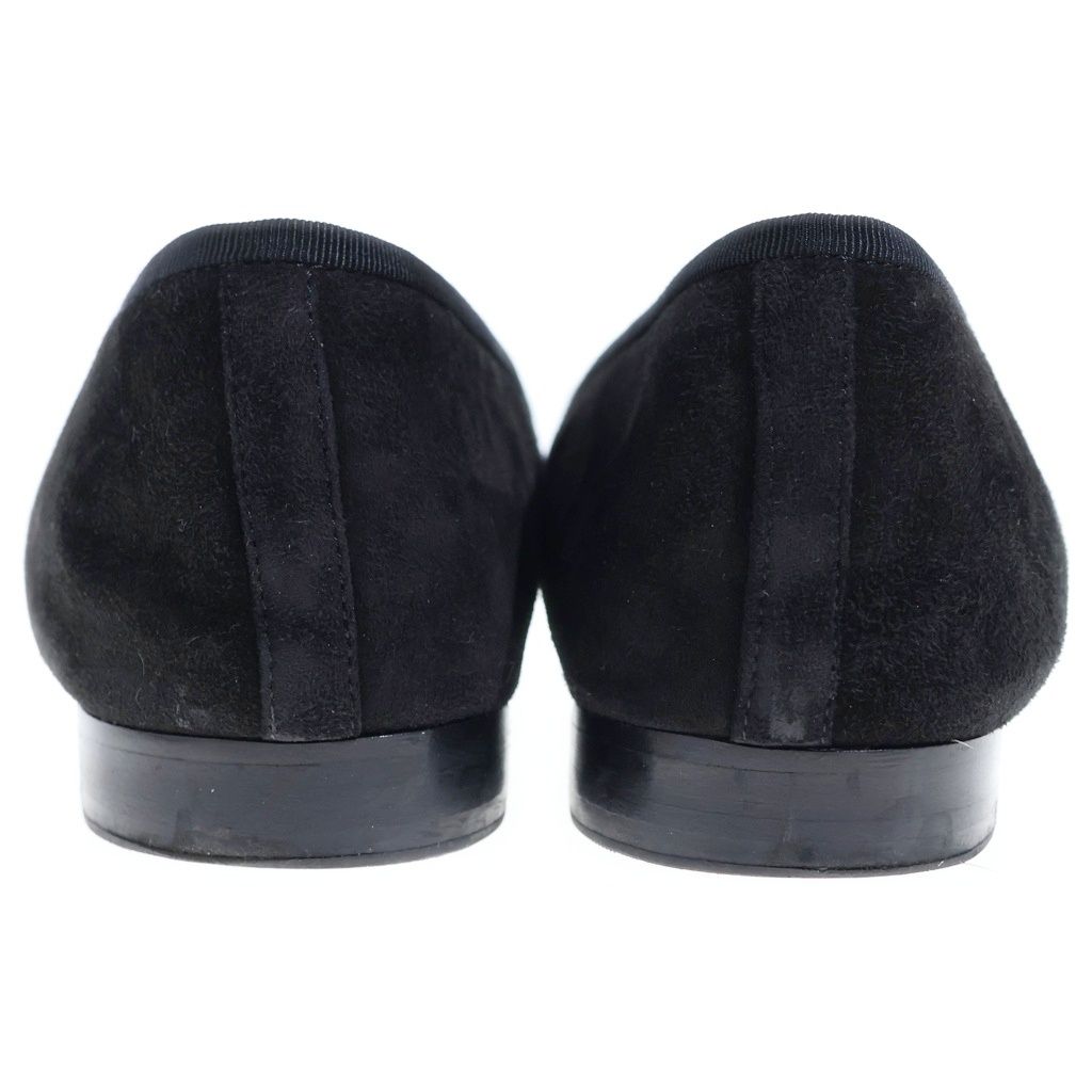 Chanel CC Logo Flat Shoes Black — view 3